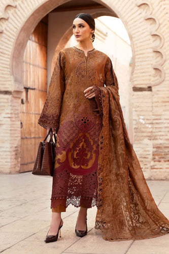 Maria B Luxury Embroidered Suit | Summer Wear | Unstitched D-2501 -B