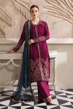 Load image into Gallery viewer, Maria B luxury Chiffon Embroidered Suit |Wedding Wear | Unstitched D-2