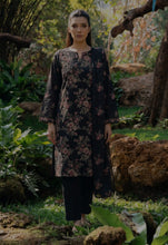 Load image into Gallery viewer, MANIZAY Premium Embroidered Lawn suit with Heavy Crinkle Dupatta |(D-05) Unstitched