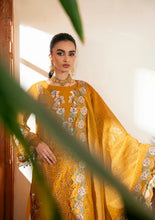 Load image into Gallery viewer, NAQSH CHIKANKARI Festive Edit'26 lawn collection D-00206 (MUSTARD MARK) Unstitched