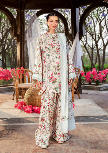 Elaf Premium Print |'25 |EPS-3B | Unstitched (DAY BLOOM)