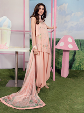 Load image into Gallery viewer, MariaB M/basics Embroidered Printed Lawn suit |Unstitched MB-08-A