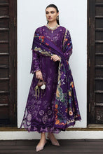 Load image into Gallery viewer, QALAMKAR Qline Embroidered linen winter collection KL-15 (IRIS) UNSTITCHED