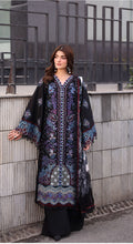 Load image into Gallery viewer, NAQSH THE LUXE Edit'26 lawn collection D-00246 (Noir Elegance) Unstitched