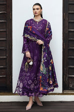 Load image into Gallery viewer, QALAMKAR QlineEmbroidered linen winter collection KL-15 (IRIS)UNSTITCHED