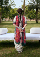 Load image into Gallery viewer, KAHF by ELAF Printed lawn collection with Chiffon Dupatta KPS-2B (MEHRUBA) Unstitche'26