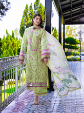 Load image into Gallery viewer, Eshaisha Printed Embroidered Lawn Collection EA-PL-5593 Unstitched