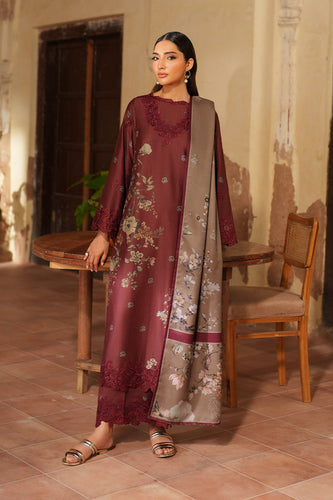 IZNIK Printed Viscose Linen IPF-03 Unstitched '25