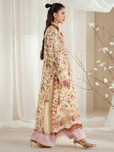 BIN İLYAS Viscose Unstitched 3pc winter collection 1107-A