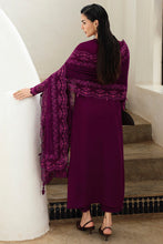 Load image into Gallery viewer, QALAMKAR Qline Embroidered linen winter collection KL-01 (VEYRAH)UNSTITCHED