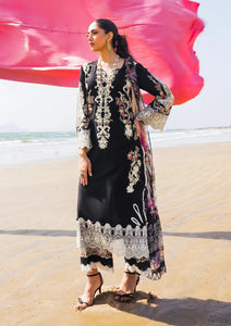 Elaf Luxury embroidered | Summer Lawn | EHK-09|(NAFEES) Unstitched