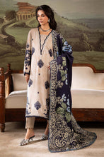 Load image into Gallery viewer, NUREH Signature Prints Doriya Linen with Woolen Shawl SP-176 (Unstitched)&#39;25
