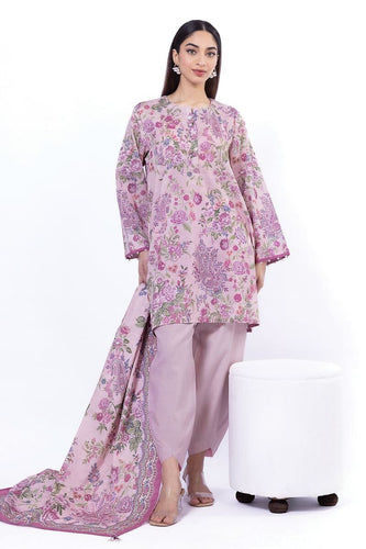 KHAADI lawn Unstitched 3pc suit (SS711B)