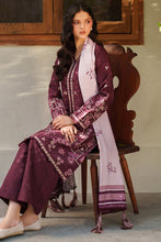 Load image into Gallery viewer, Farasha Winter Premium Viscose collection D-10 MAUVE CREAM Unstitched