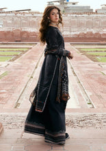 Load image into Gallery viewer, KAHF by ELAF Printed lawn collection with Chiffon Dupatta KPS-5A (GUL-E-SIYAH) Unstitched'26