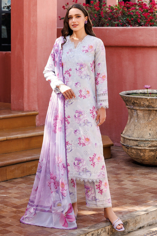 Farasha Lawn collection 11-ROSY MIST (Unstitched)'25