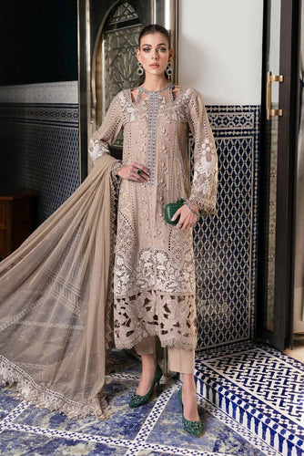 Maria B Luxury Embroidered lawn Suit | Summer Wear | Unstitched D-2A
