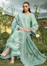 Load image into Gallery viewer, Elaf Premium Luxury embroidered lawn|DAISY CHAIN|ELQ-3A | Unstitched'26