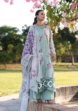 Load image into Gallery viewer, Elaf Premium Chikankari Embroidered Printed Lawn Collection ECK-05A (CELESTIAL) unstitched'26