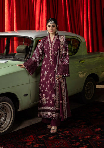 ELAF KAHF luxury lawn KKH-6A (UMBALITE) Unstitched