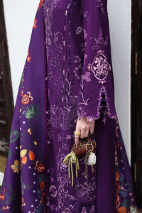 QALAMKAR QlineEmbroidered linen winter collection KL-15 (IRIS)UNSTITCHED