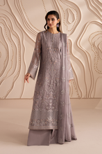 Load image into Gallery viewer, Lamisah Izhare luxury Chiffon Embroidered Suit |Lavender Dream| Unstitched D-05