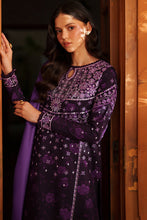 Load image into Gallery viewer, Farasha Winter Premium Viscose collection D-06 PLUM POWDER Unstitched