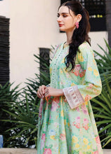 Load image into Gallery viewer, Farasha Lawn collection 12-MINT DEW (Unstitched)&#39;25