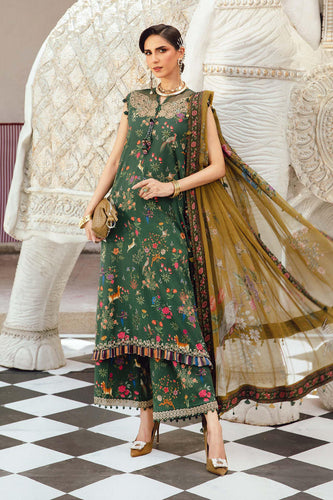 Maria B MPrints Embroidered Cambric suit |Unstitched MPT-2707B