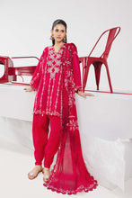 Load image into Gallery viewer, MariaB M/basics Embroidered Printed Lawn suit |Unstitched MB-14-A