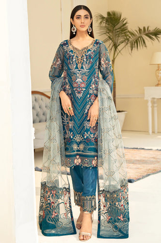 MINHAL Ramsha Chiffon collection M-504