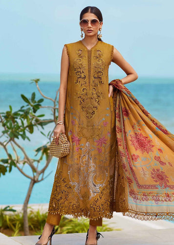 Maria B Luxury Embroidered Suit | Summer Wear | Unstitched D-2506
