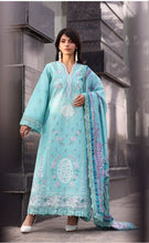 Load image into Gallery viewer, NAQSH THE LUXE Edit'26 lawn collection D-00244 (Ocean Mist) Unstitched