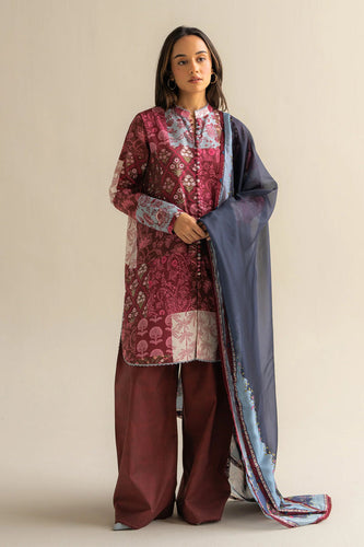 COCO by Zara shahjahan Prints Lawn collection MEVI-5A (Unstitched)