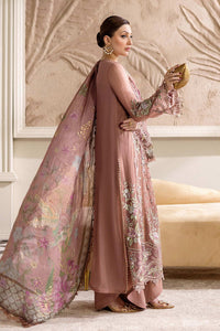 Maria.B Luxury Embroidered Chiffon Suit | Unstitched | Wedding Wear |MPC-25-105