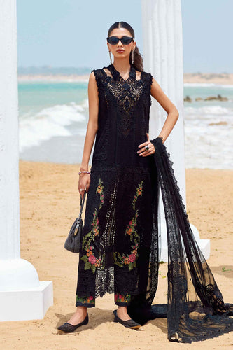 Maria B Luxury Embroidered lawn Suit | Summer Wear | Unstitched D-25-01