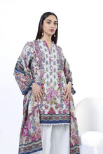 Load image into Gallery viewer, KHAADI lawn Unstitched 3pc suit (SS710A)