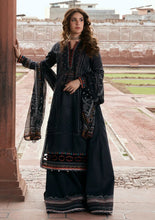 Load image into Gallery viewer, KAHF by ELAF Printed lawn collection with Chiffon Dupatta KPS-5A (GUL-E-SIYAH) Unstitched'26