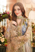 Load image into Gallery viewer, Maria.B Luxury Chiffons Embroidered  Suit | Unstitched | Party wear MPC-26-203 (WARM BEIGE)'26