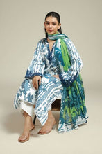 Load image into Gallery viewer, KHAADI SATIN Unstitched 3pc suit (111FD1)
