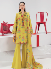 Load image into Gallery viewer, MariaB M/basics Embroidered Printed Lawn suit |Unstitched MB-06-B