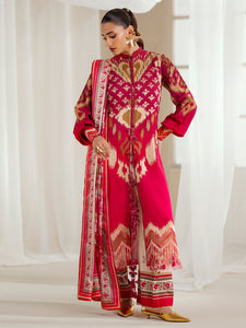 BIN İLYAS Viscose Unstitched 3pc winter collection 1102-A