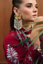 Load image into Gallery viewer, QALAMKAR CHIKANKARI Eid Edit LUXURY LAWN '26 | RUBY | CM#03 Unstitched