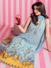 Load image into Gallery viewer, MariaB M/basics Embroidered Printed Lawn suit |Unstitched MB-01-B