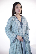 Load image into Gallery viewer, KHAADI lawn Unstitched 3pc suit (SS2410A)
