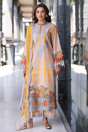 Charizma Combination lawn Collection CC5-25 (Unstitched)