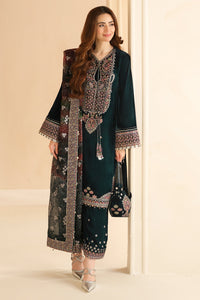 Jazmin EMBROIDERED Pure Velvet Article NO:VF-2039 Unstitched