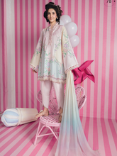 Load image into Gallery viewer, MariaB M/basics Embroidered Printed Lawn suit |Unstitched MB-07-B