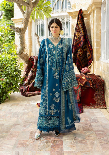 ELAF KAHF luxury lawn KKH-05 (CYARA) Unstitched