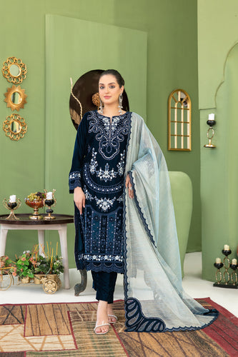 Tawakkal velvet Party Wear Winter D#3694